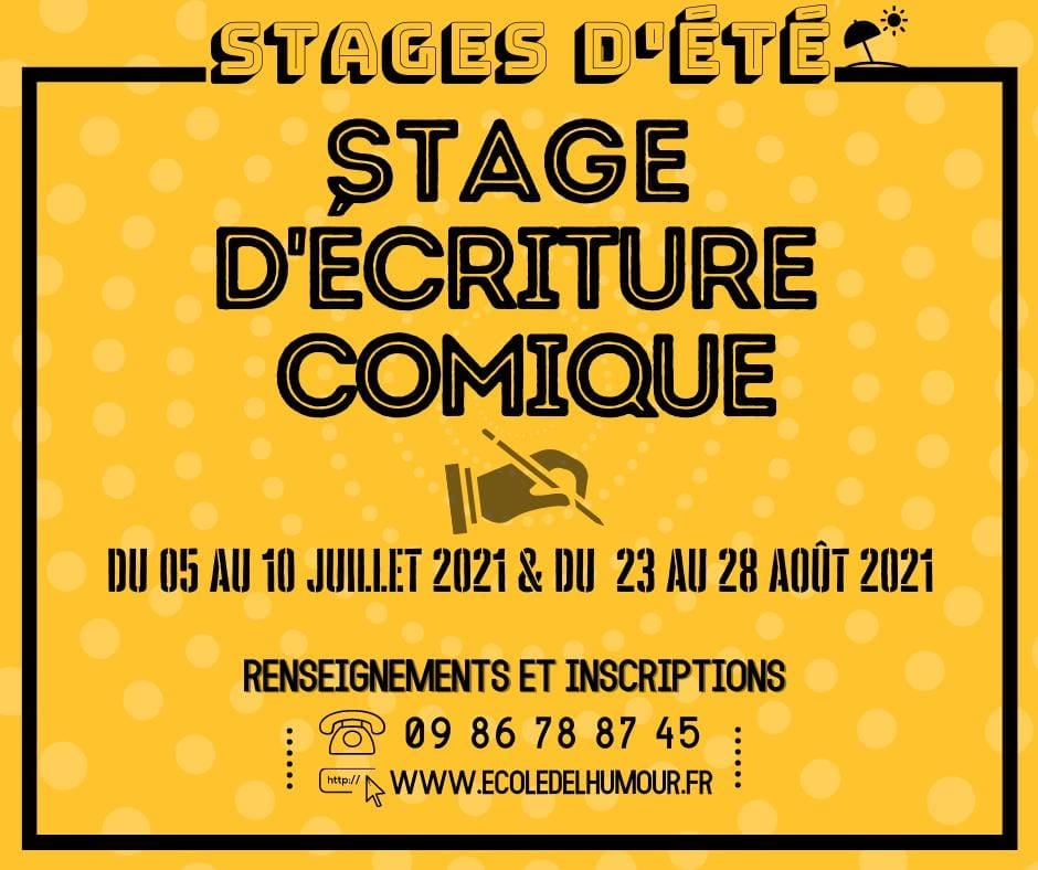 photo de Ecriture comique